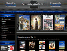 Tablet Screenshot of evangelischevideotheek.nl